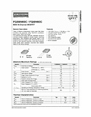 DataSheet FQI8N60C pdf